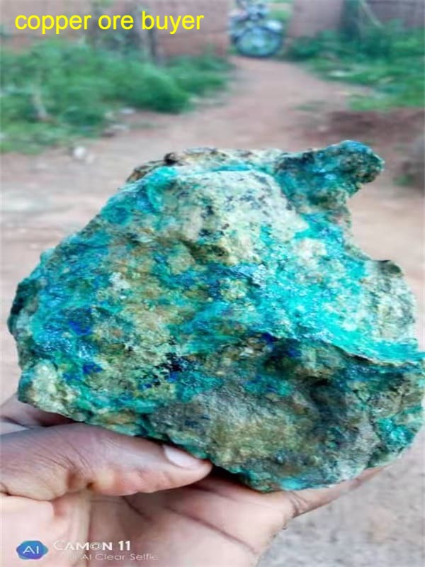 Very Green Malachite Copper Mine
