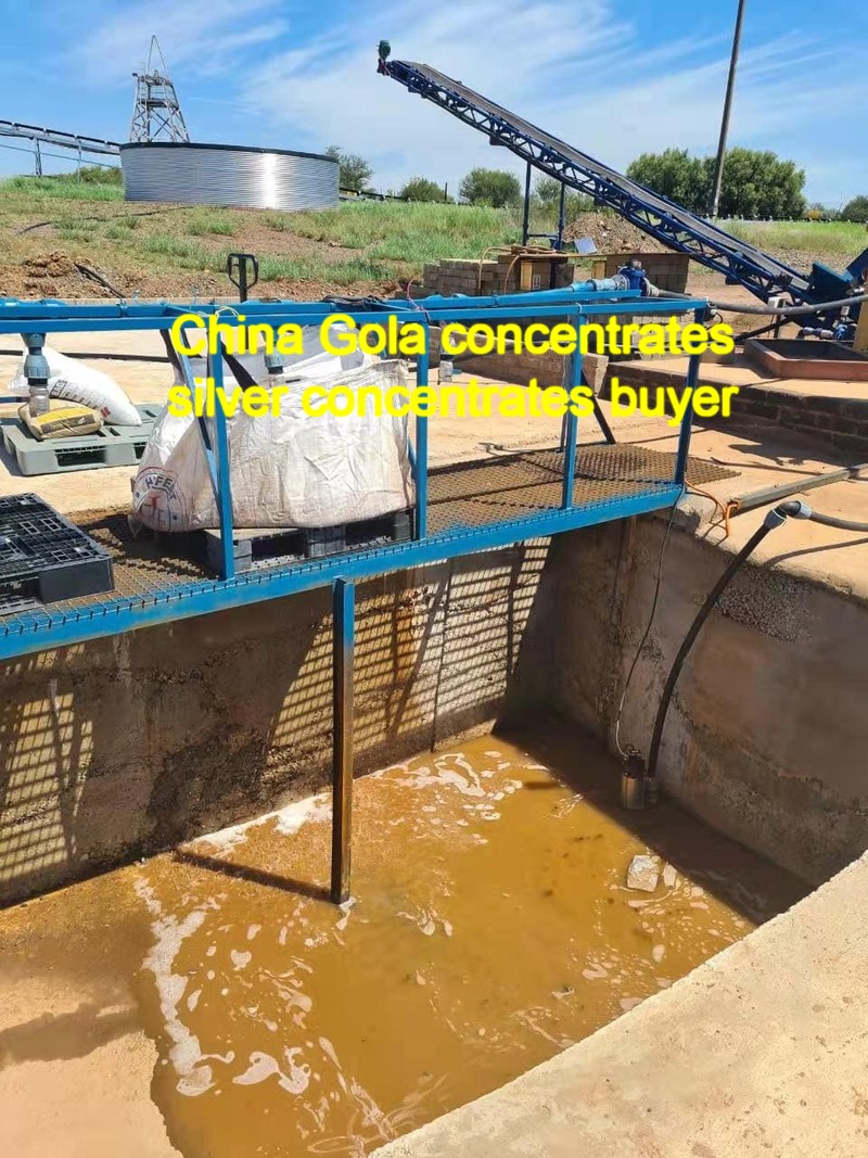 Our workers are processing gold concentrates from South Africa