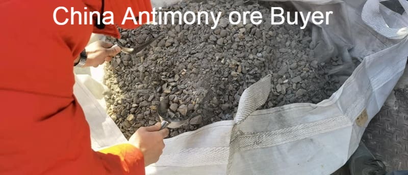 Antimony ore purchased in Afghanistan is in transit awaiting acceptance for inspection
