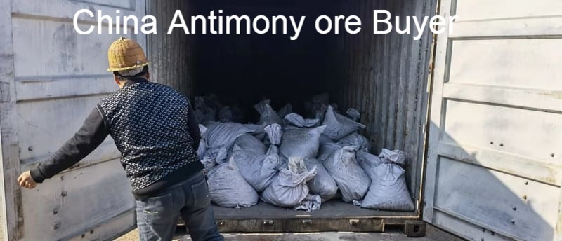 Antimony ore purchased in Afghanistan is in transit awaiting acceptance for inspection