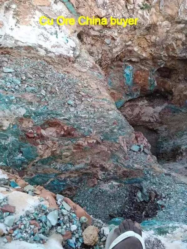 Cu Ore Malachite Mine Concentrates